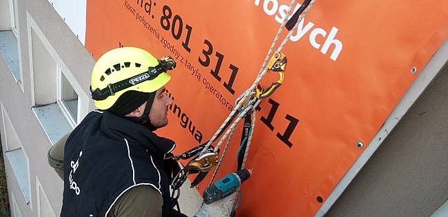 Rope Access Sign Installation and Removal